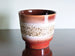Carstens planter, red and white lava